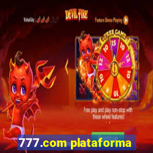 777.com plataforma