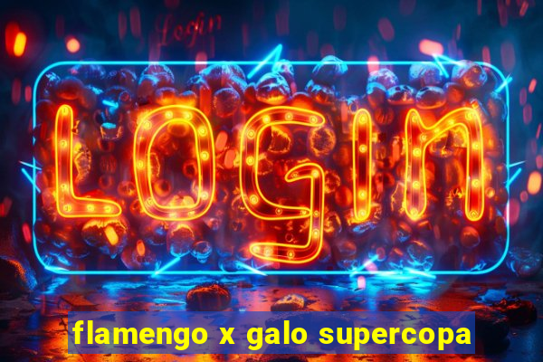 flamengo x galo supercopa