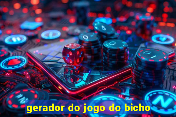 gerador do jogo do bicho