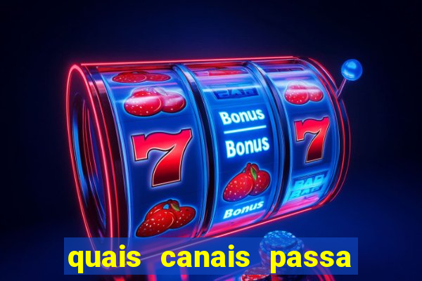 quais canais passa o jogo do inter hoje