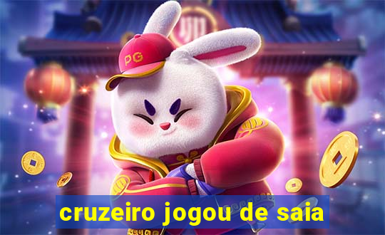 cruzeiro jogou de saia