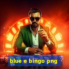 blue e bingo png