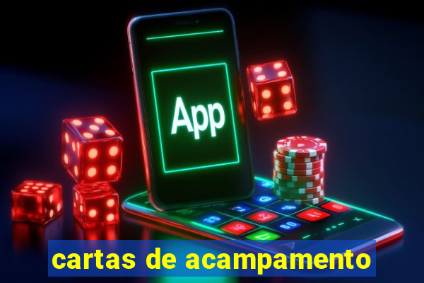 cartas de acampamento