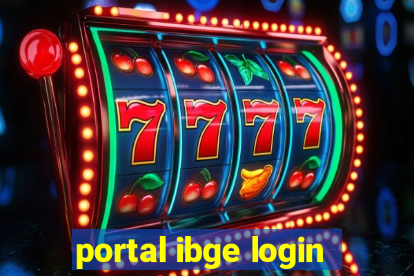 portal ibge login