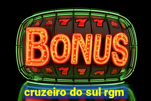 cruzeiro do sul rgm