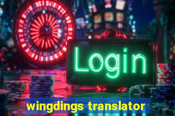 wingdings translator