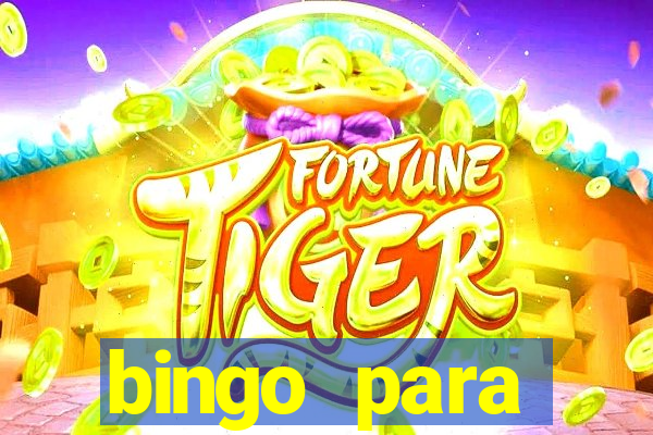 bingo para despedida de solteira para imprimir